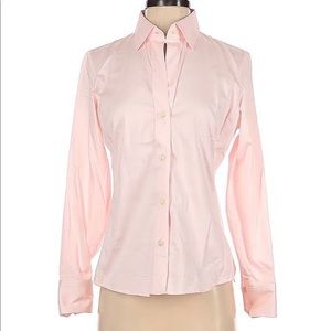 Banana republic light pink button up
